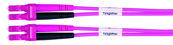 FO Patch Cords and Patch Panels with Adaptors in Violet.05