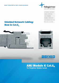 AMJ Module K Cat.6A