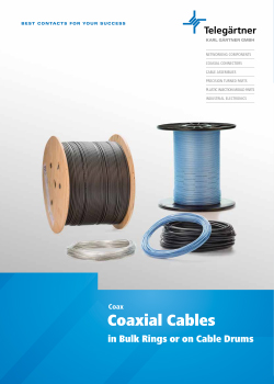 Coaxial Cables