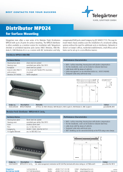 Distributor MPD24