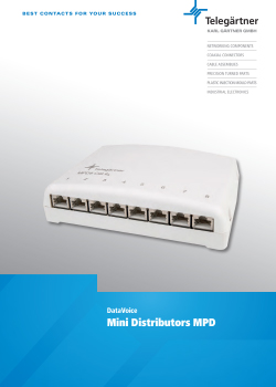MPD Mini Distributors