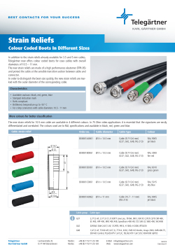 Strain Reliefs